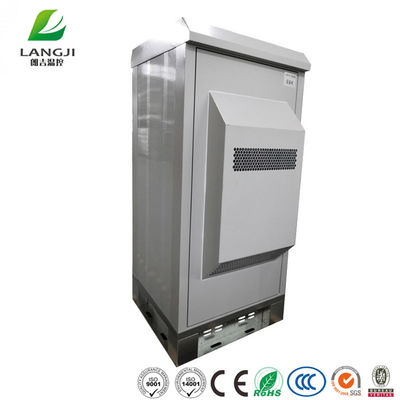 Double Layer 30U Outdoor Telecom Cabinet With Heat Exchanger