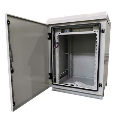 6U 12U 18U 19" Outdoor Wall Mounted Telecom Cabinet